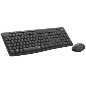 Logitech MK295 bežična tipkovnica i miš, tamnosiva