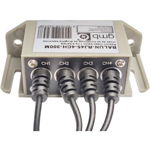 BALUN RJ45-4CH-300M Gembird balun za 4 kamere (AHD/CVI/TVI) do 5 megapiksela cena za komad slika 2