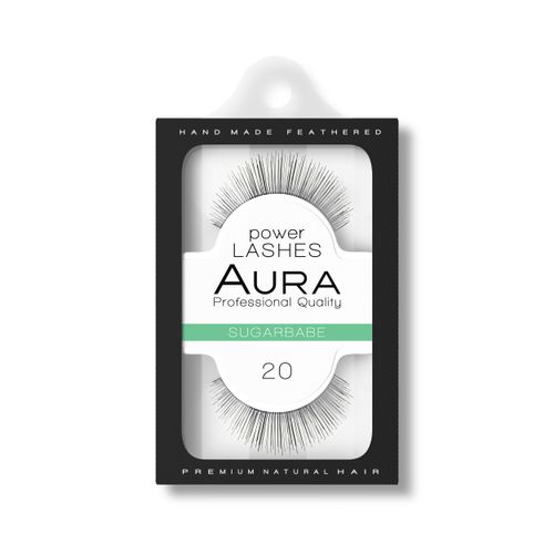 AURA Power Lashes veštačke trepavice 20 Sugarbabe slika 1