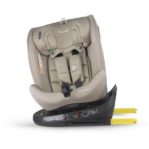 Coccolle® Autosjedalica Nova iSize 360° 40-150cm Isofix, Sand Beige slika 7