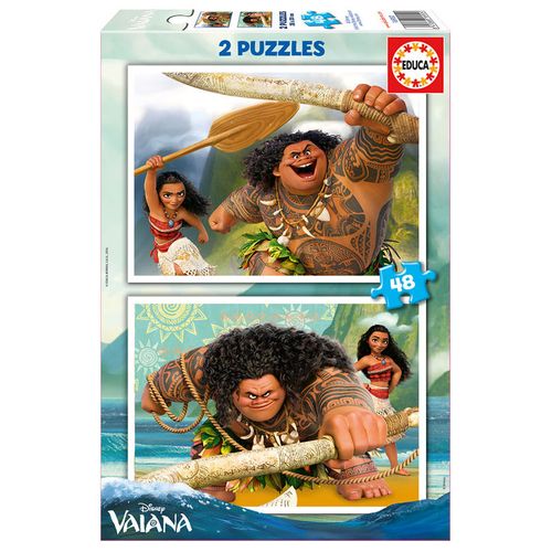 Disney Vaiana puzzle 2x48pcs slika 1