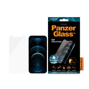 Panzerglass zaštitno staklo za iPhone 12 Pro Max standard fit antibacterial black