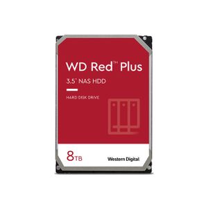 HDD WD Red Plus 8TB SATA 6Gb/s HDD Desktop, WD80EFPX