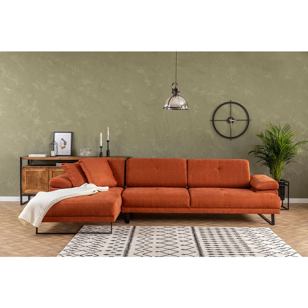 Mustang Small Left - Narandžasti Ugaoni Sofa slika 1