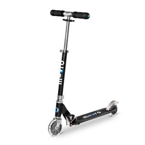 Micro Romobil Sprite LED, Crni
