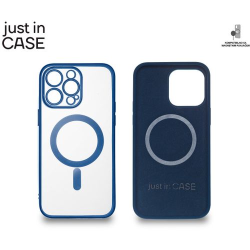 2u1 Extra case MAG MIX PLUS paket PLAVI za iPhone 14 Pro Max slika 3