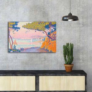 FAMOUSART-065 Multicolor Decorative Canvas Painting