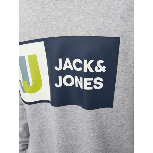 Muška Majica bez Kapuljače CREW  Jack &amp; Jones 12218814  Siva slika 4