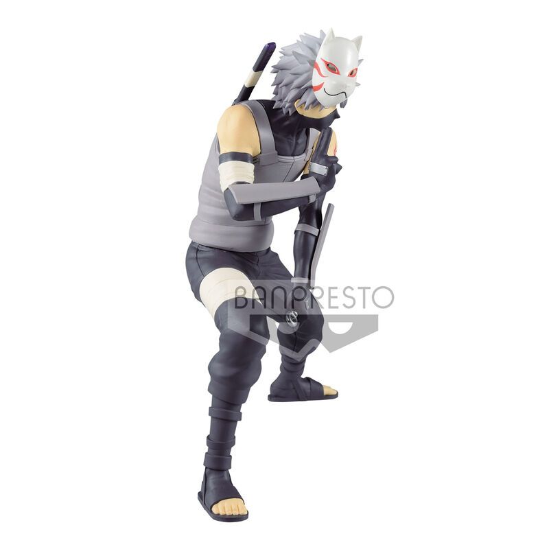 BANPRESTO Naruto Shippuden Vibration Star Figura Hatake Kakashi 18cm image