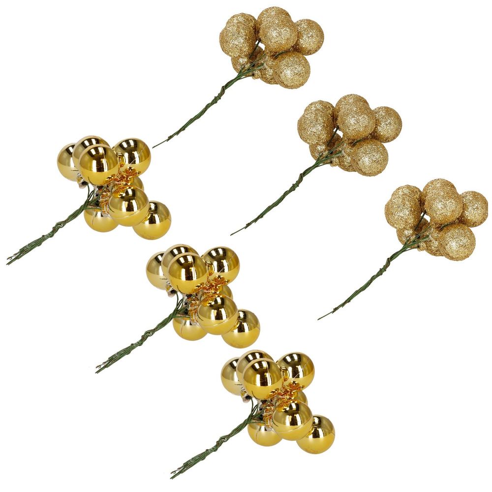 Ca1515 set božićnih kuglica 2,5 cm 54 kom. slika 3