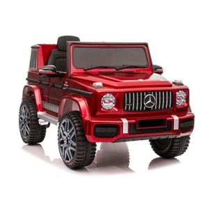 Licencirani auto na akumulator Mercedes G63 BBH-0002 - crveni/lakirani