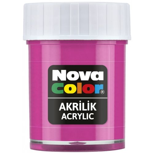 Nova Color Slikanje - Akrilne Boje 30g - Roze - 540296 slika 1