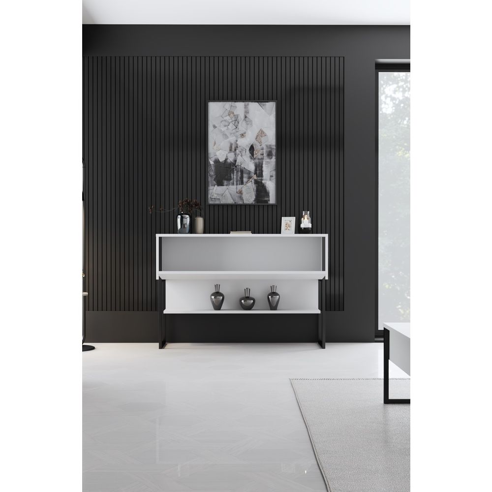 Luxe - Crni i Bijeli Komoda slika 4