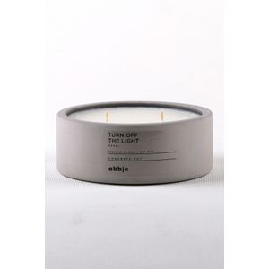 Candle Turn Off The Light Flat Grey
