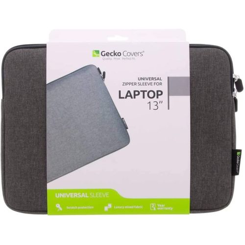 Etui - Uni Laptop 13" - Grey - Zipper sleeve slika 4