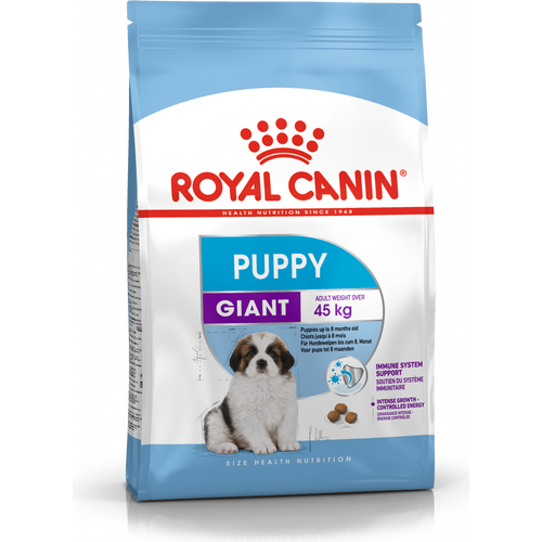 ROYAL CANIN SHN Giant PUPPY, potpuna hrana za pse, specijalno za štence divovskih pasmina (konačne težine > 45 kg)  do 8 mjeseci starosti, 15 kg slika 1