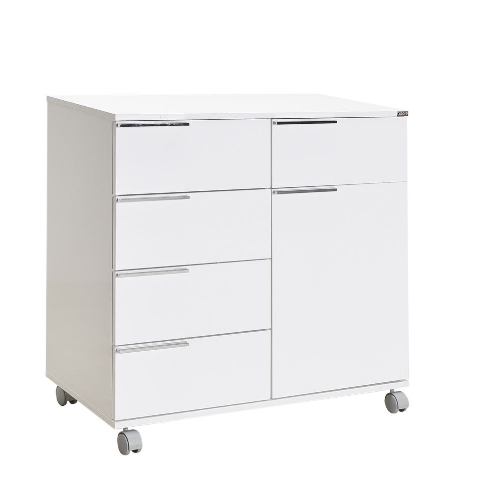 Višenamjenski ormar ADR-415-PP-1 u bijeloj boji slika 8