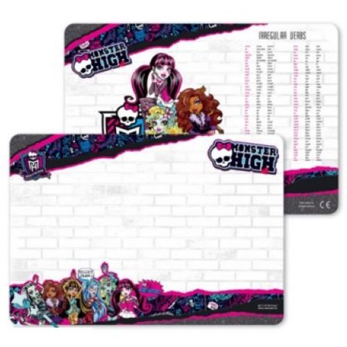 Edukativna ploča piši / briši - Monster High slika 1