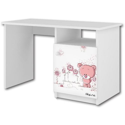 Dječji radni stol pink bear slika 1