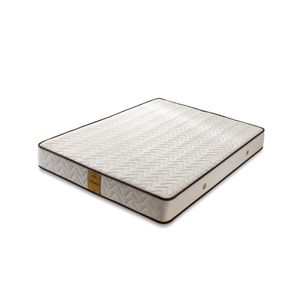 Woody Fashion Madrac, Bijela boja Smeđa, Memory Exclusive 90x190 cm Single SizeMemory Foam Luxury Soft Mattress