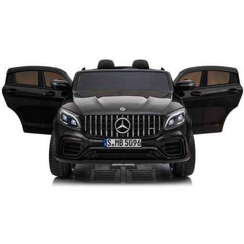 Licencirani Mercedes GLC 63S dvosjed crni lakirani - auto na akumulator slika 8