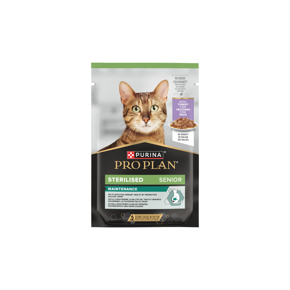 Pro Plan Cat Sterilised Senior puretina, vrećica 85 g slika 1