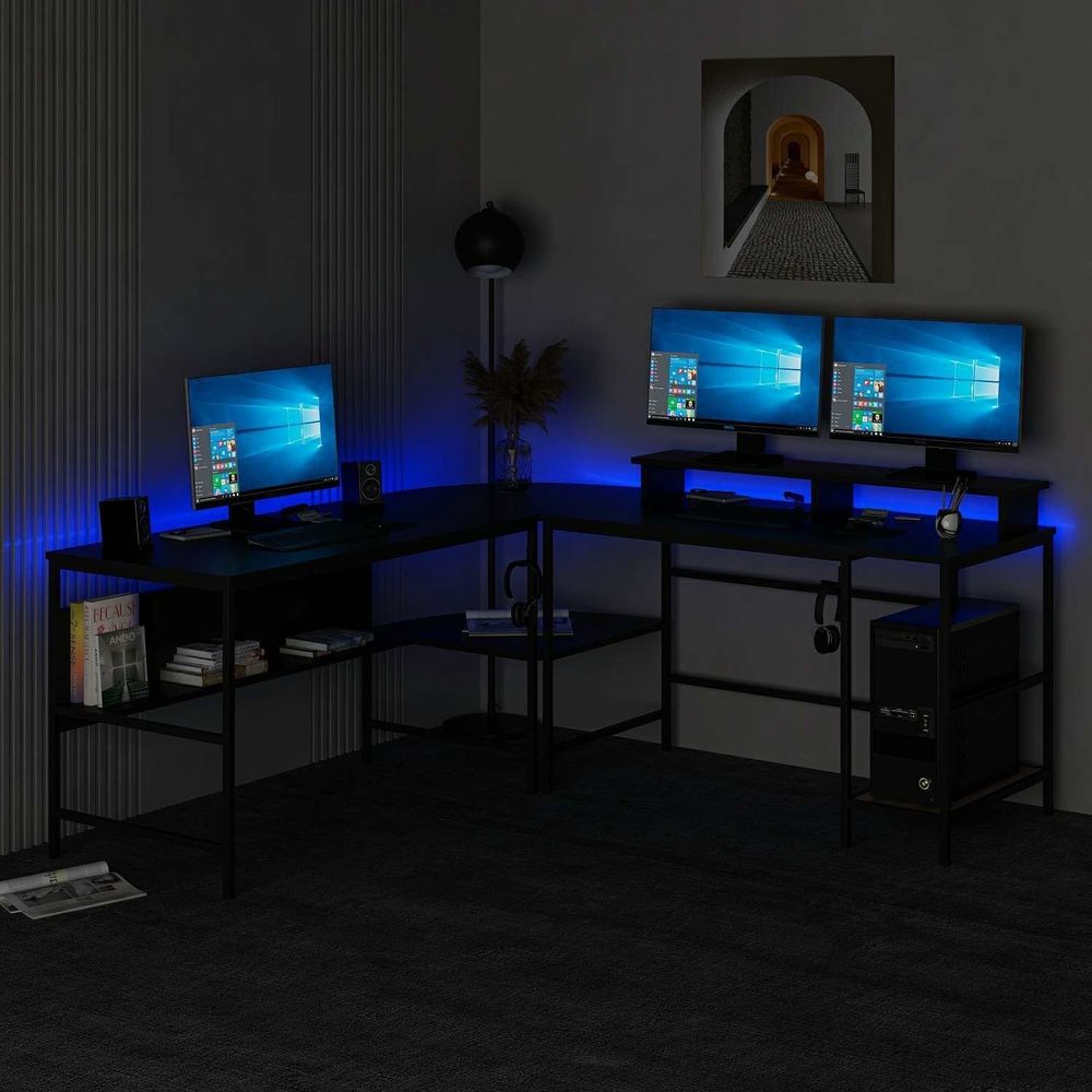 Greta RGB - 8536 - Crni Radni Sto slika 5