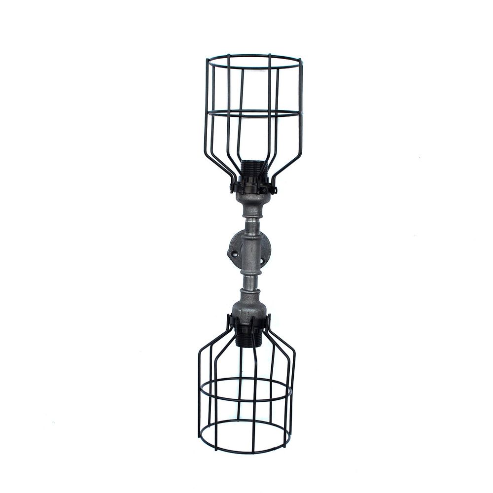 Pp115 Crna Zidna Lampa slika 3