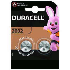 Duracell Baterija litijska, CR2032, 3V, dugmasta, blister 2 kom. - CR2032 B2