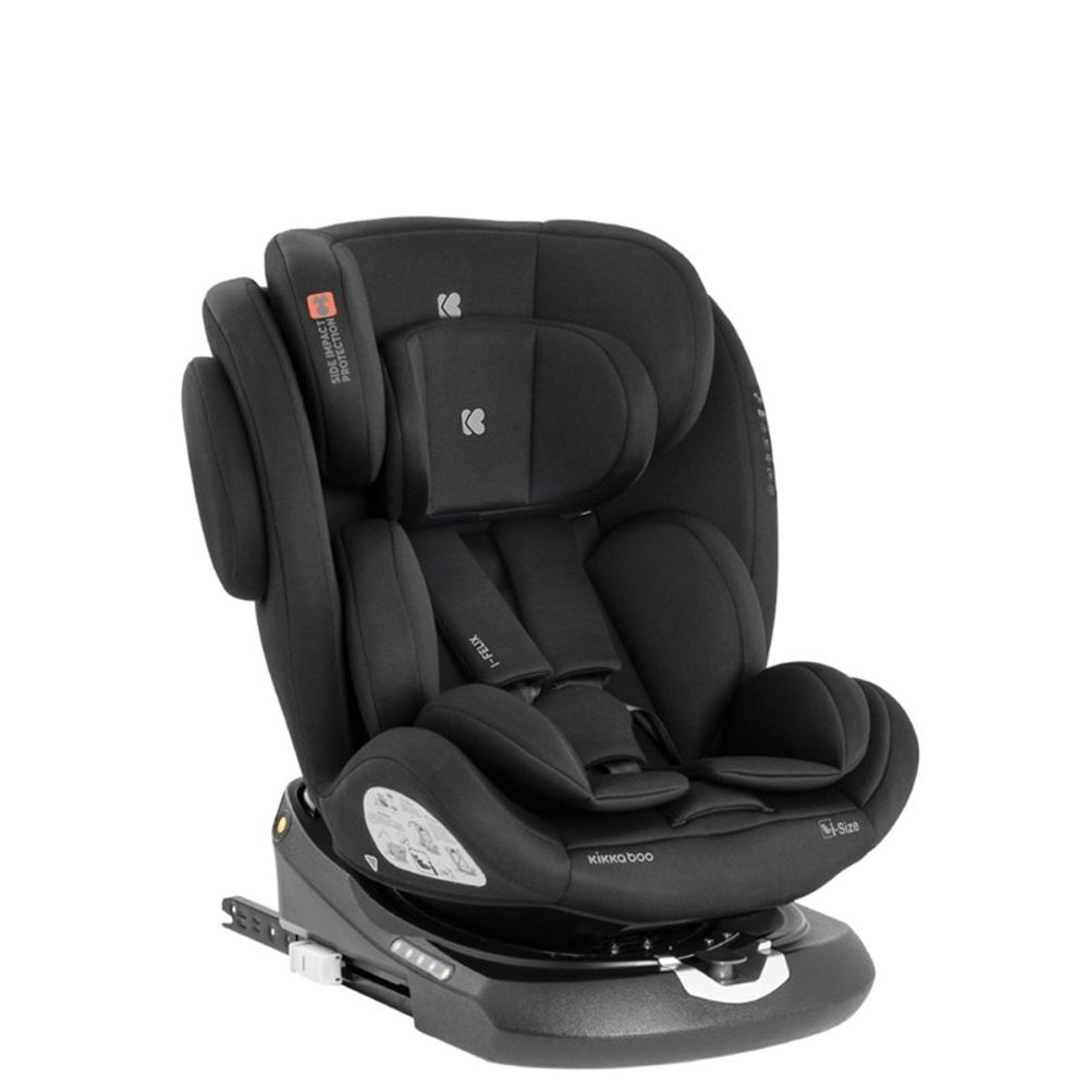 Kikka Boo Autosjedalica I-Felix i-Size 40-150cm Isofix, Black slika 1