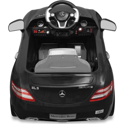Električni Mercedes Benz SLS AMG crni, 6 V s daljinskim upravljačem slika 46
