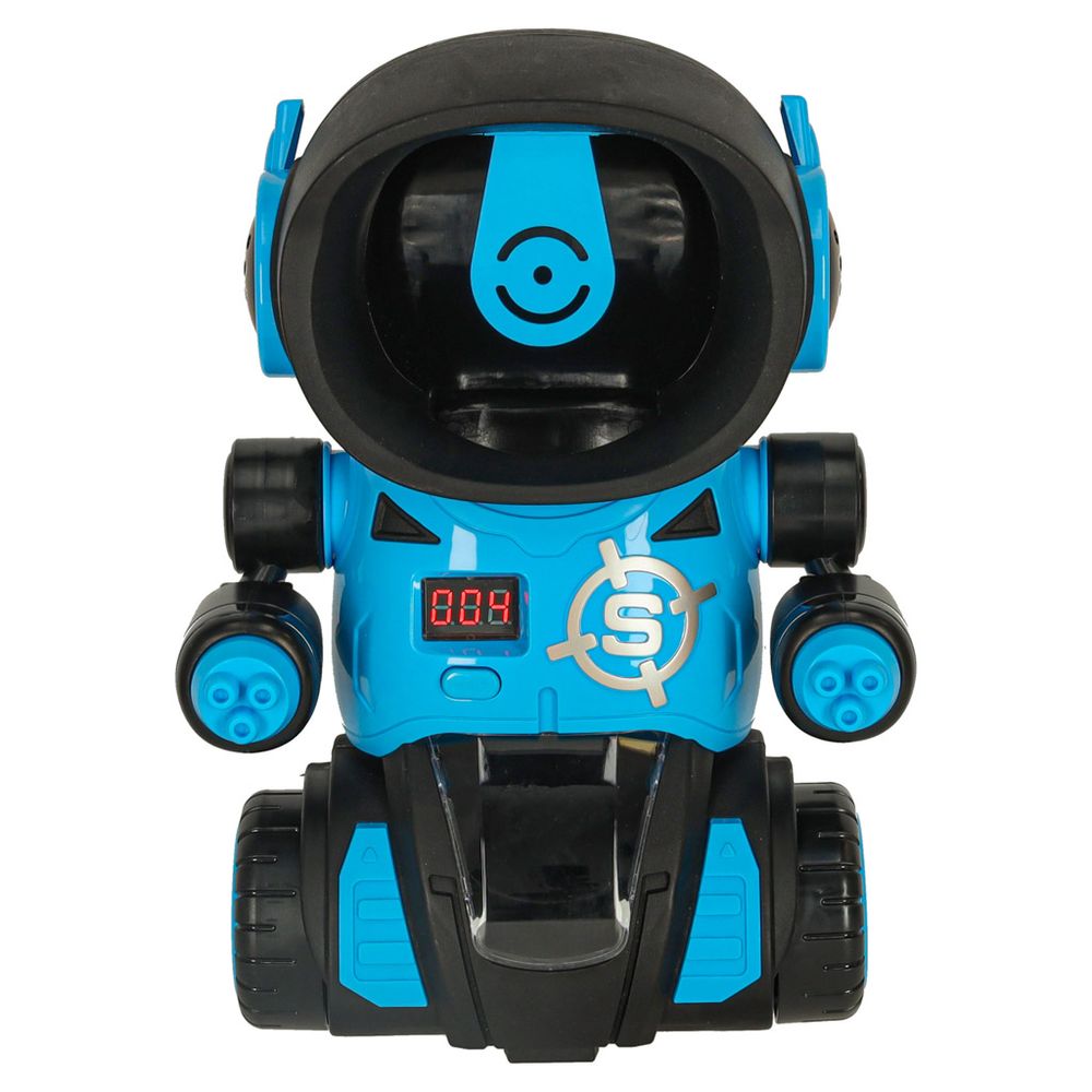 Gladni robot, arkadna igra za pucanje u mete, pištolj + lopte slika 2