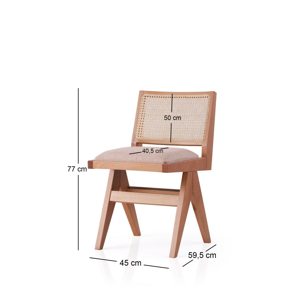 Form - 4301 Oak Bež Stolica slika 3