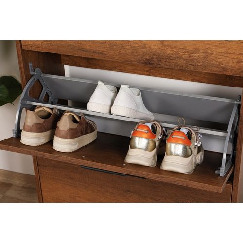 SHC-431-OO-1 Oslo Walnut Shoe Cabinet slika 5