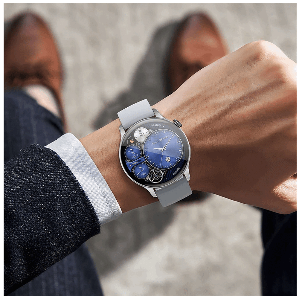 hoco. Pametni sat, 1.43", AMOLED zaslon, Bluetooth, IP68 - Y10 Pro Silver slika 5