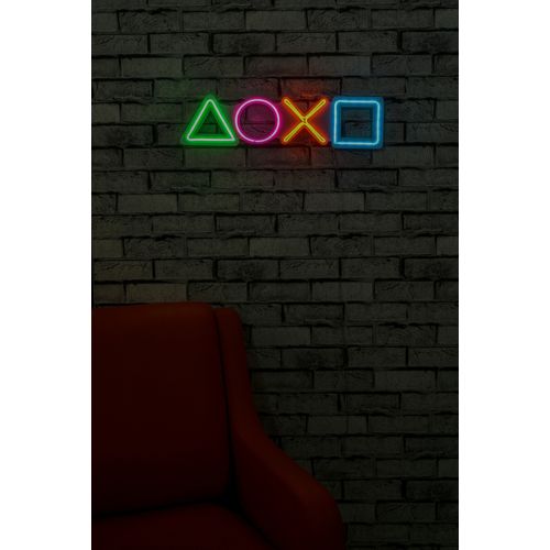 Wallity Zidna dekoracija NEON, Play Station - Multicolor slika 4