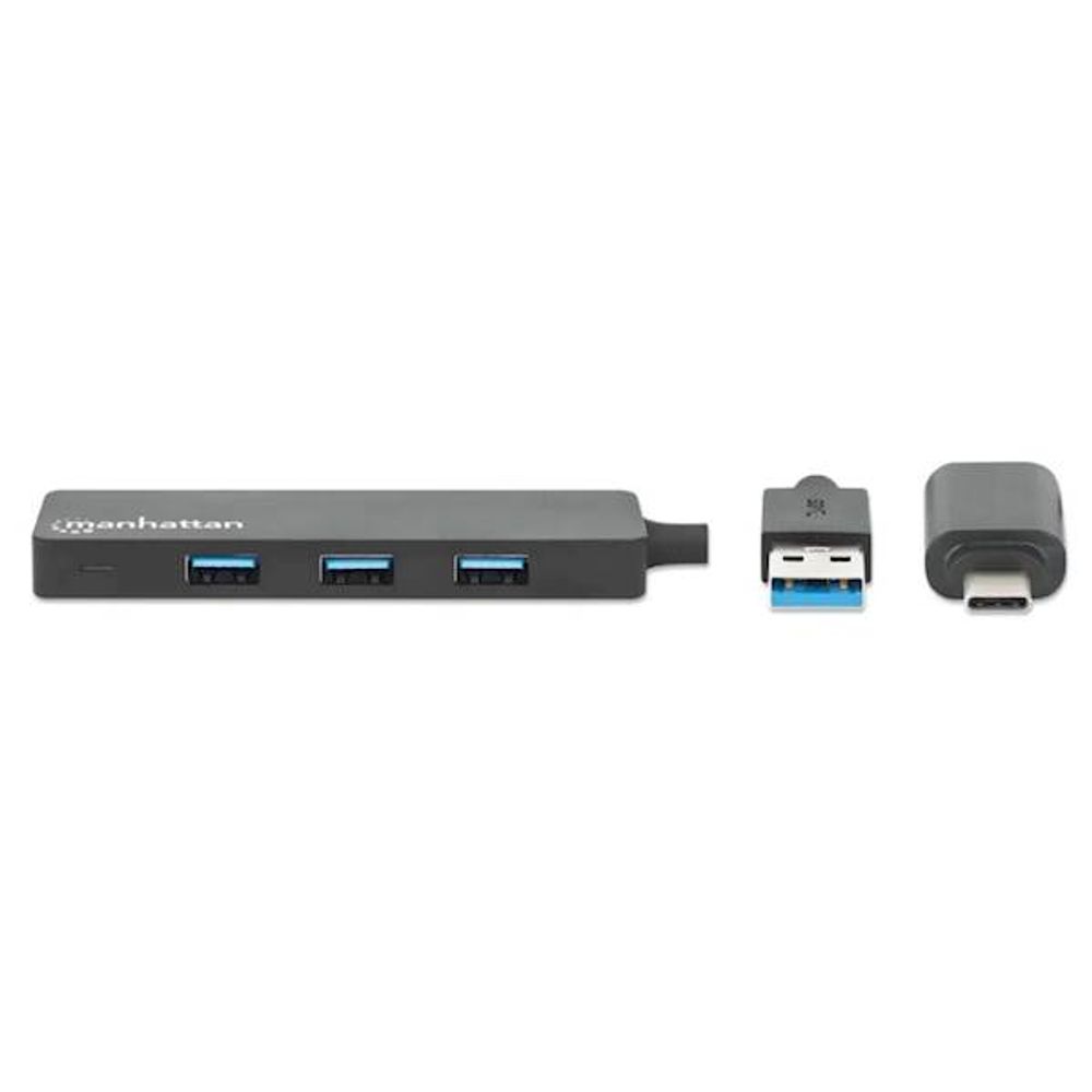 MANHATTAN Hub s 4 USB 3.0 Type-C/Type-A priključka slika 2