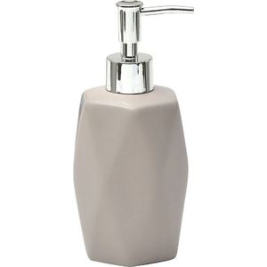 TENDANCE Dozator za tečni sapun Diamond 18x7,5cm Bež