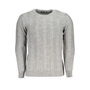 US GRAND POLO MEN'S GRAY SWEATER