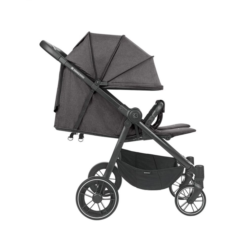 Kikka Boo Kolica za blizance Happy 2, Dark Grey slika 6