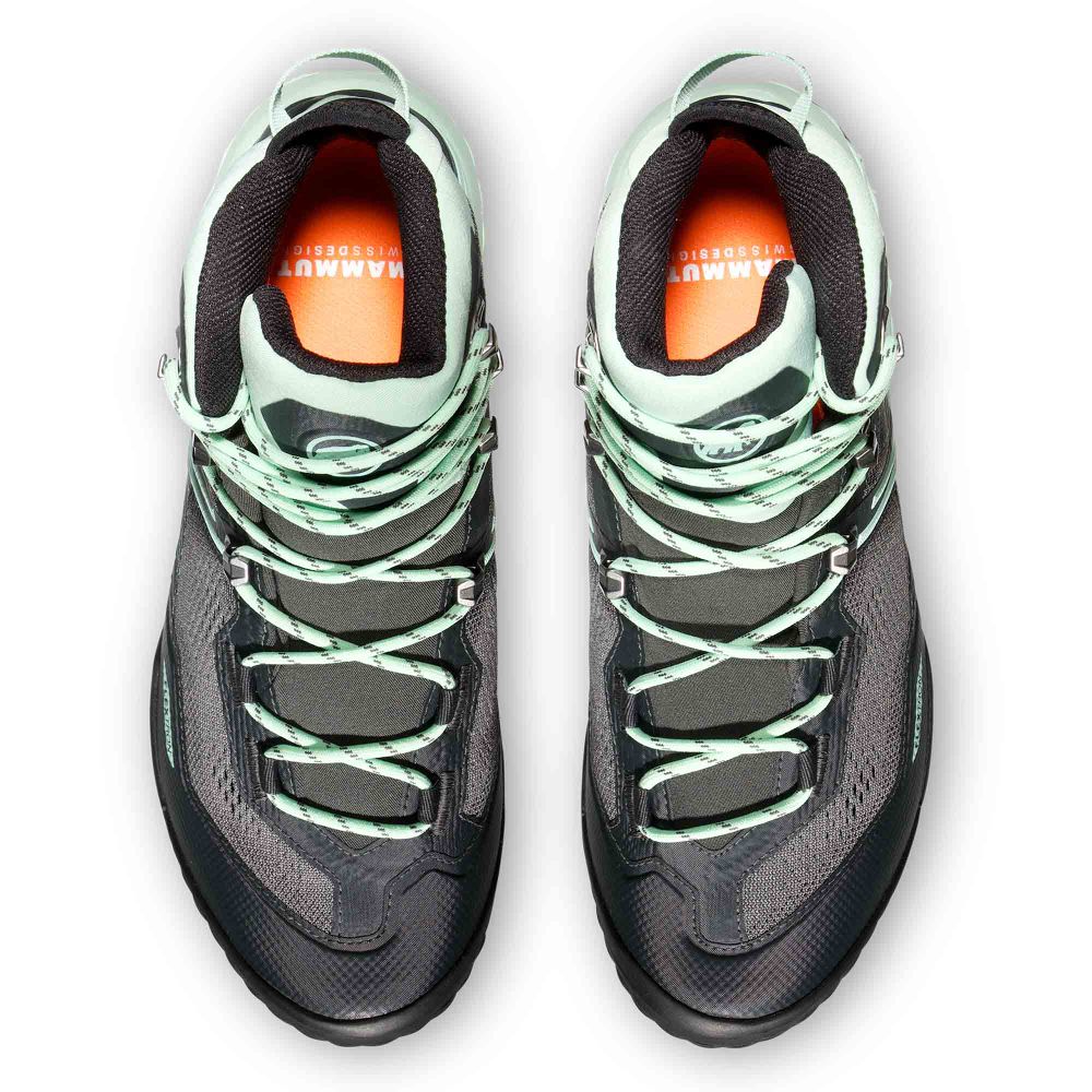 MAMMUT Ženske gležnjerice Ducan II High GTX Steel/Neo Mint slika 4