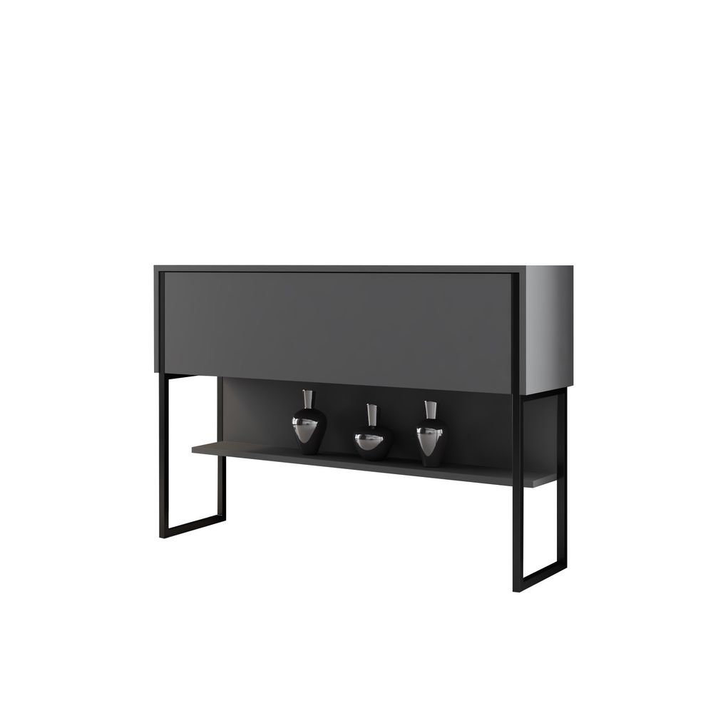 Hanah Home crna komoda Luxe - antracit slika 7