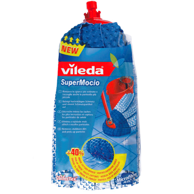 Vileda Super mocio rezerva plava slika 2