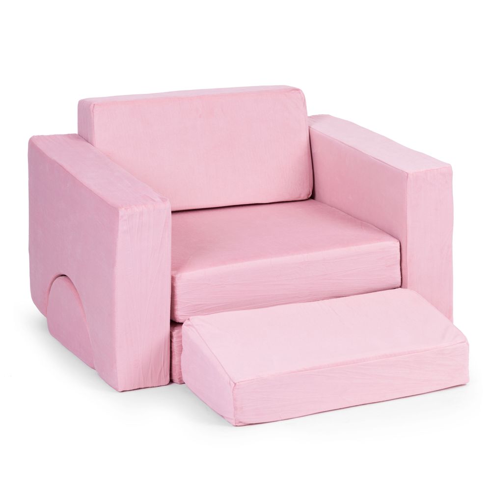 Ecotoys DIY modularna sofa sa 8 jastuka - pink slika 7