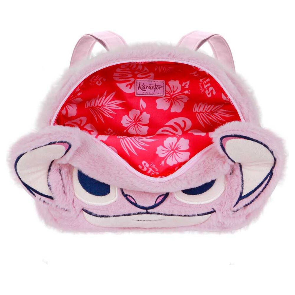 Bolso ruksak pliš srce Angel Stitch Disney slika 6