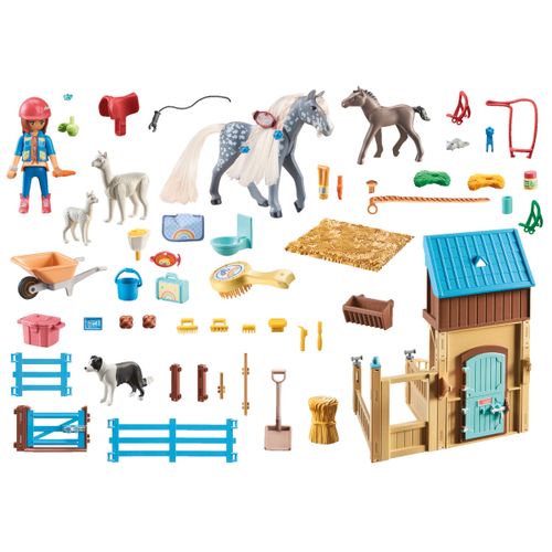 Playset Playmobil 71353 Horses of Waterfall 117 Dijelovi slika 1