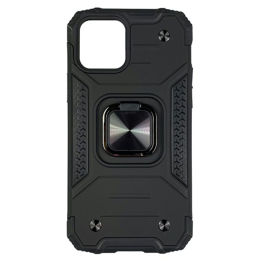 MM TPU IPHONE 14 PLUS 6.7 ANTI-SHOCK WITH RING II crna slika 1