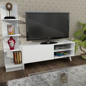 Salvador - White White TV Unit