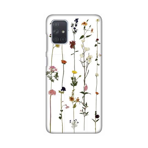 Torbica Silikonska Print Skin za Samsung A715F Galaxy A71 Flower slika 1