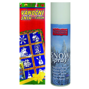 home Dekorativni sprej, 8 šablona, 150ml - MO 430524